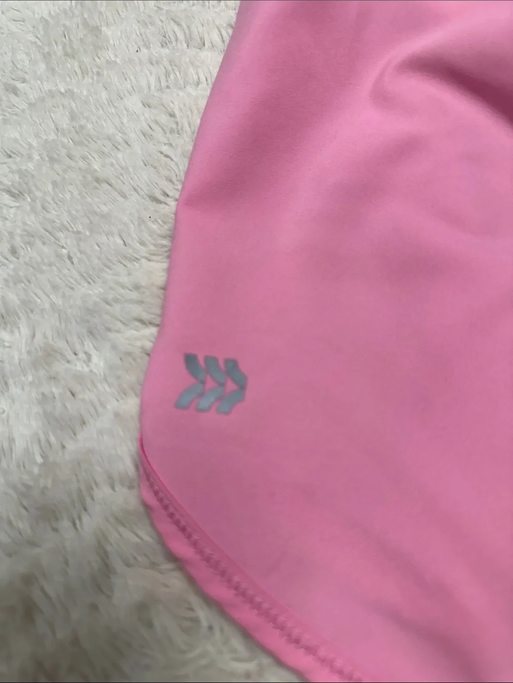 Girls All in Motion lined shorts. Pink Size XL/14.